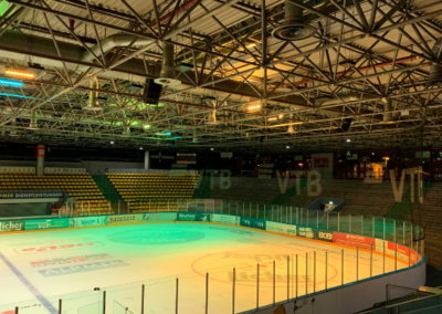Erneuerung Beleuchtung Eissporthalle Frankfurt